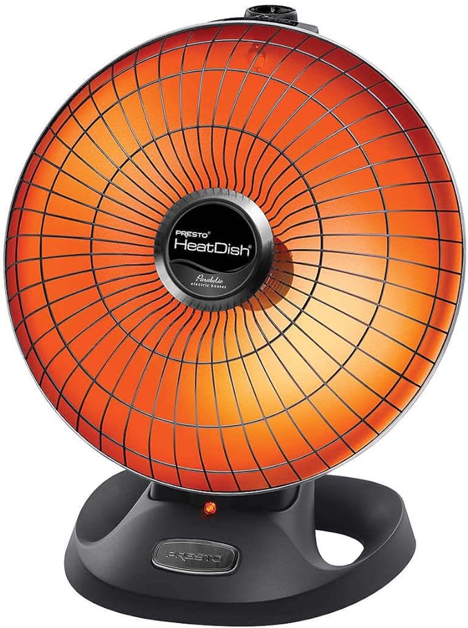 Presto HeatDish Plus Tilt Parabolic Heater